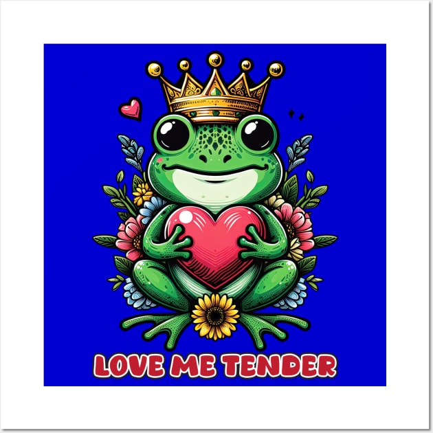 Frog Prince 73 Wall Art by Houerd